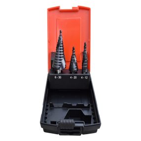 Lépcsős lemezfúró klt. 4-30 mm HSS-TiAIN ABRABORO