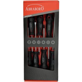 Csavarhúzó készlet 7 részes ABRABORO T2