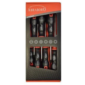 Csavarhúzó készlet 7 részes ABRABORO T6 Torx