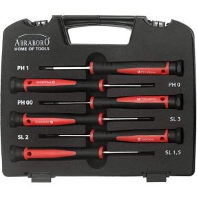Műszerész csavarhúzó készlet 6 részes ABRABORO