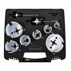 ABRABORO Körkivágó HM univerzális készlet, 19-76 mm 