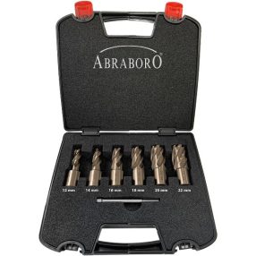 ABRABORO Magfúró klt. 12-22 mm HSS-XE 7 részes