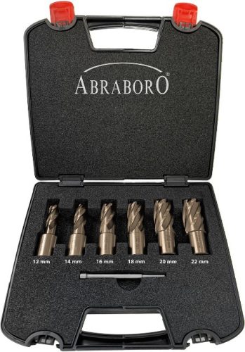 ABRABORO Magfúró klt. 12-22 mm HSS-XE 7 részes
