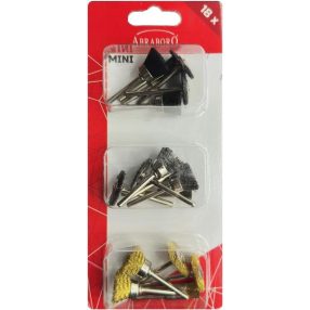 ABRABOR MINI-TOOL 18 részes kefe klt