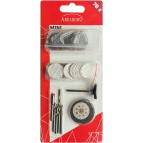 ABRABOR MINI-TOOL 78 részes vegyes csiszolókészlet