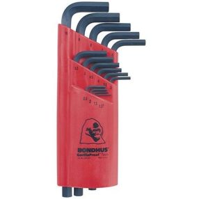 BONDHUS Imbuszkulcs készlet 1,27-10 mm 15 részes 