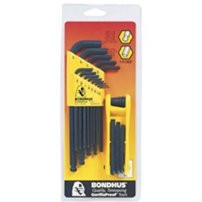   BONDHUS Imbuszkulcs készlet 0,050-3/8" / 5/64-1/4" BONUS