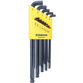 BONDHUS Imbuszkulcs készlet 0,050-3/8" 13 részes 