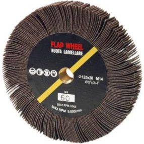 Lamellás csiszolókorong 125x20 mm  A120, M14, ABRABORO