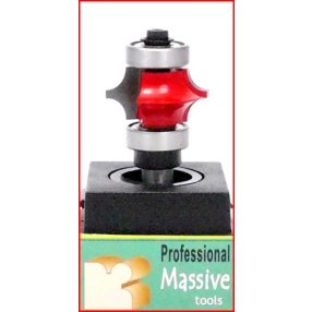 MASSIVE Dupla stábmaró R=4,8 mm  25,4x13x8 mm