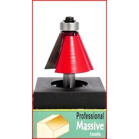 MASSIVE Szögben maró 31,8x66x24x8 mm 22,5°