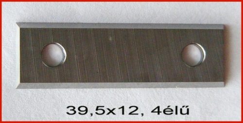 Cserelapka 39,5 x 12 mm 4 élű