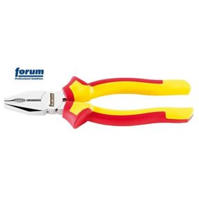 FORUM Szigetelt kombinált fogó, kétkomponensű nyél