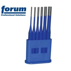 FORUM Csapszegkiütő klt. 6 részes, műanyag tartóban