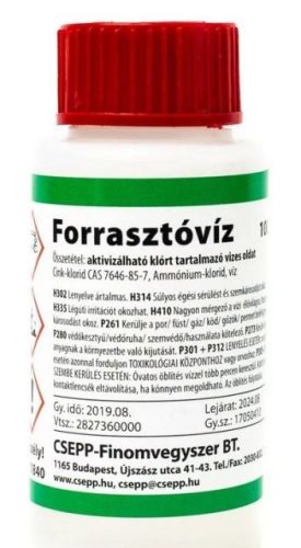 Forrasztóvíz 