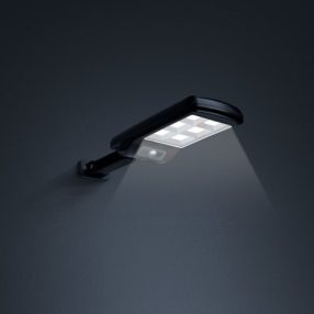 Mozgásérzékelős szolár reflektor, fali, 6LED