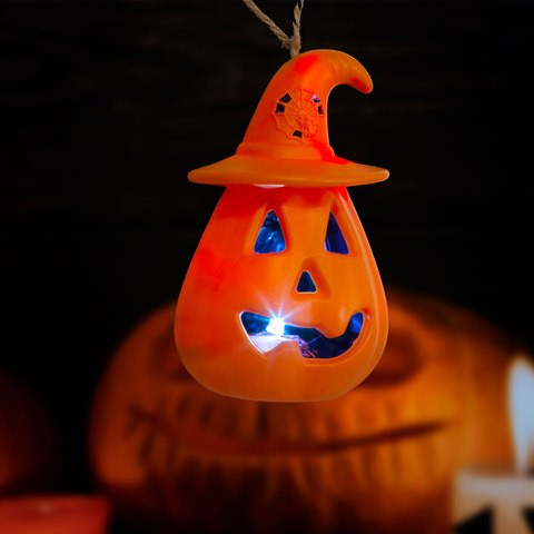 Halloween-i LED lámpa - felakasztható