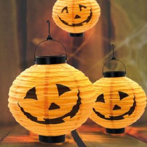 Halloween-i szolár lampion - tök