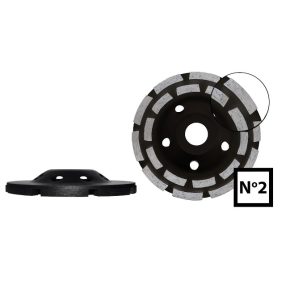 Gyémántsz. betoncsiszoló 180x22,23 mm No.2