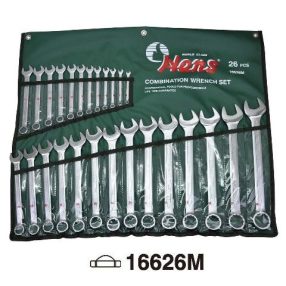 HANS Csillag-villáskulcs készlet  6-32 mm 26 r.