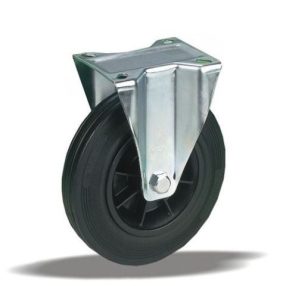 LIV Kerék fix talpas tűgörgős, műanyag felnis  80 mm