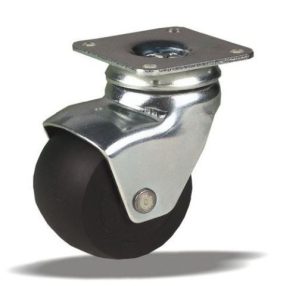 LIV Bútorgörgő, talpas bolygó, fekete  45 mm