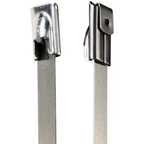 ELEMATIC Kábelkötegelő, INOX (50 db-os)