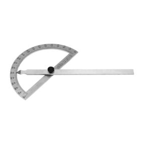 K-MET Szögmérő, íves 120x200 mm