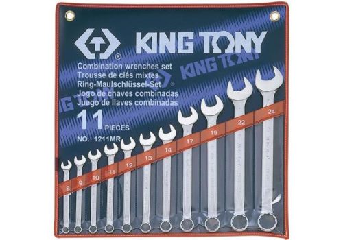 KING TONY Csillag-villáskulcs készlet  8-24 mm 11 r.