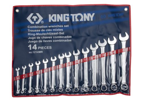 KING TONY Csillag-villáskulcs készlet  8-32 mm 14 r.