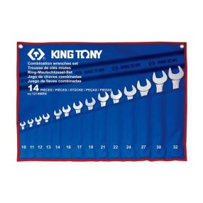 KING TONY Csillag-villáskulcs készlet 10-32 mm 14 r.