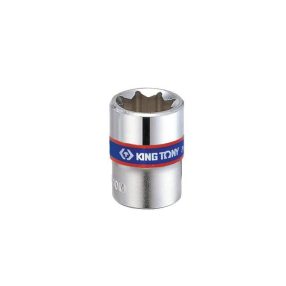KING TONY Dugókulcs, 1/4", dupla négyszög 10 mm