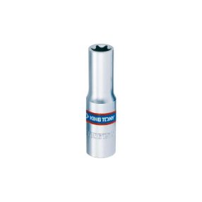 KING TONY Dugókulcs, 3/8", hosszú, TORX-E, E 6