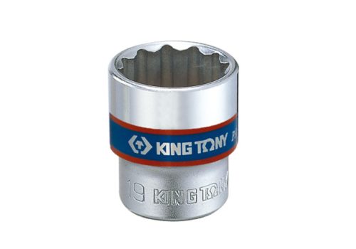 KING TONY Dugókulcs, 3/8", 12 szög,  7 mm