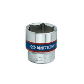 KING TONY Dugókulcs, 3/8", 6 szög,  6 mm