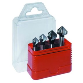   Kúpsüllyesztő klt. 4 részes 6,3 - 12 mm HSS BUCOVICE TOOLS