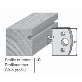 PILANA Profilkés és Fogásvastagsághatároló 10