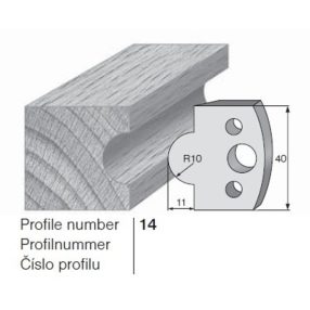 PILANA Profilkés és Fogásvastagsághatároló 14