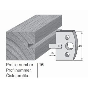 PILANA Profilkés és Fogásvastagsághatároló 16