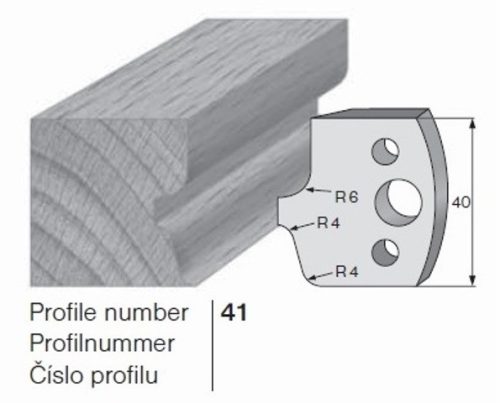 PILANA Profilkés és Fogásvastagsághatároló 41