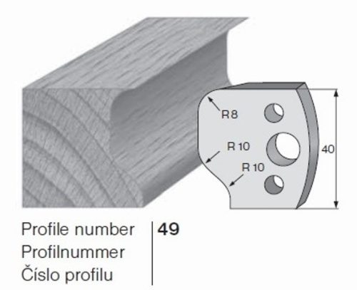 PILANA Profilkés és Fogásvastagsághatároló 49