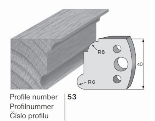 PILANA Profilkés és Fogásvastagsághatároló 53