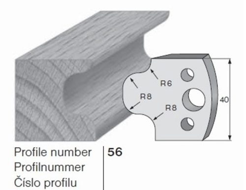 PILANA Profilkés és Fogásvastagsághatároló 56