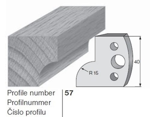 PILANA Profilkés és Fogásvastagsághatároló 57