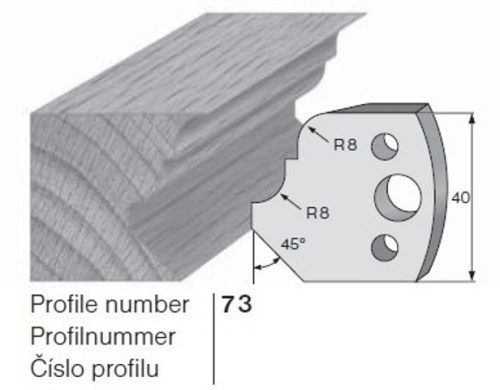 PILANA Profilkés és Fogásvastagsághatároló 73