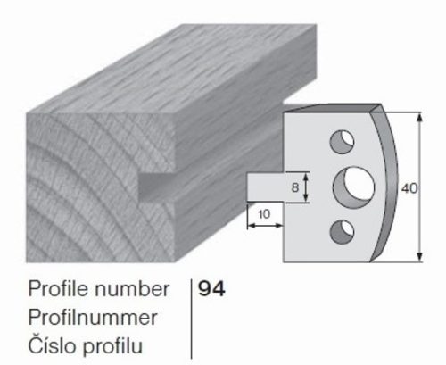 PILANA Profilkés és Fogásvastagsághatároló 94