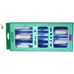 KAISER Reszelő klt. 150 mm 5 részes 1-es vágás