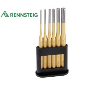 RENNSTEIG Csapszegkiütő klt. 6 részes, műanyag tartóban