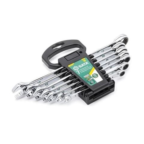 SATA Racsnis csillag-villáskulcs klt. 8-18 mm  7 részes