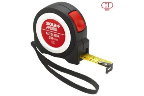 SOLA SM Autolock Mérőszalag 3 m